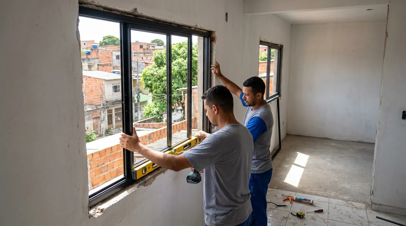 Produção de Portas e Janelas em Salvador‑BA