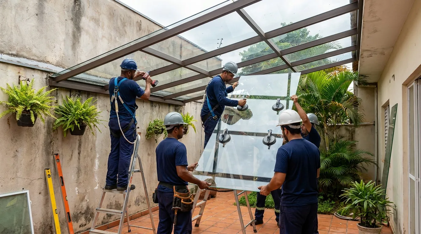 Fechamento de Churrasqueira em Salvador‑BA
