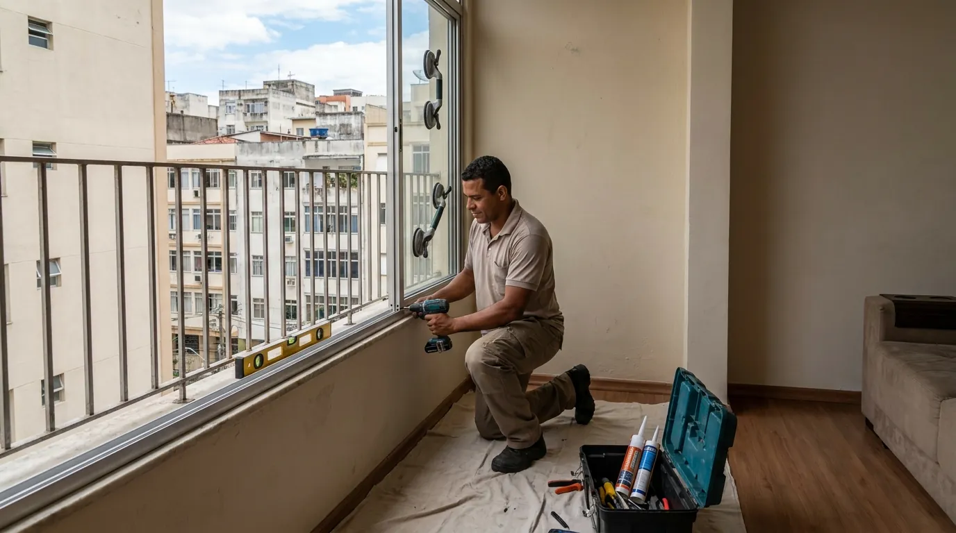 Troca de Painéis de Vidro em Salvador‑BA